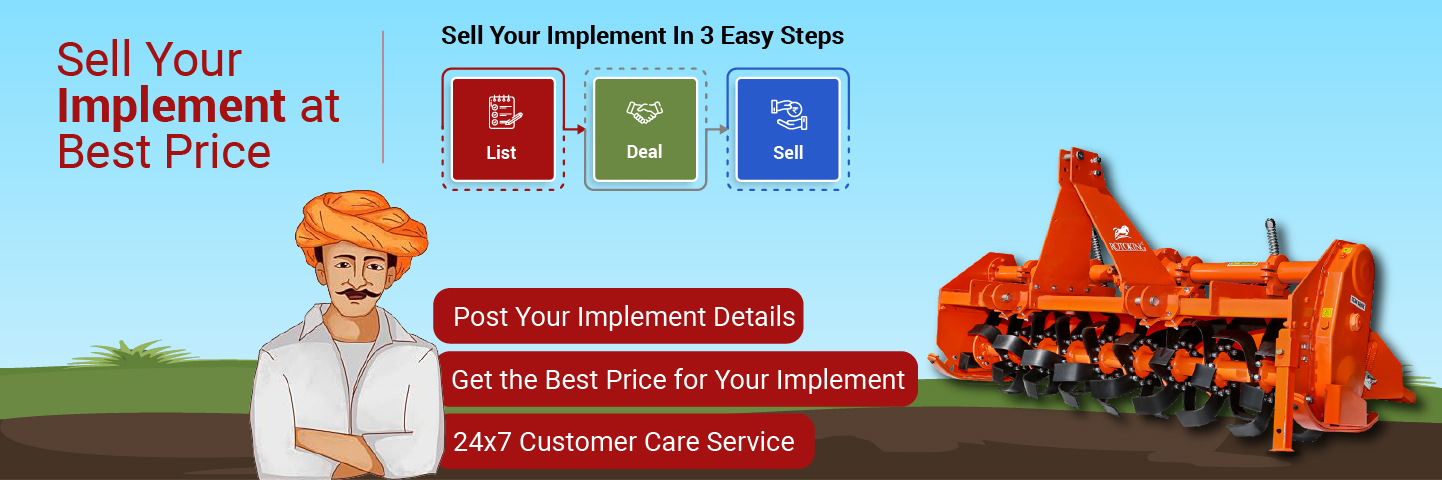 Sell Your Implement At Best Price