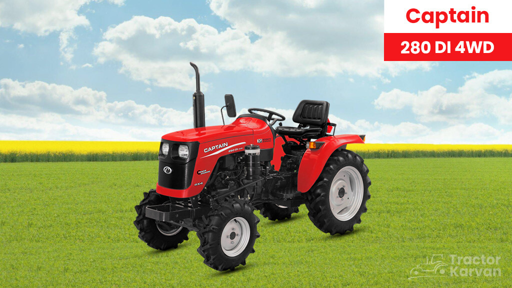 Best mini tractors - Captain 280 DI 4WD