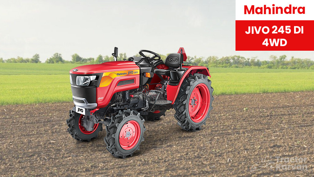 Best mini tractors - Mahindra Jivo 245 DI 4WD