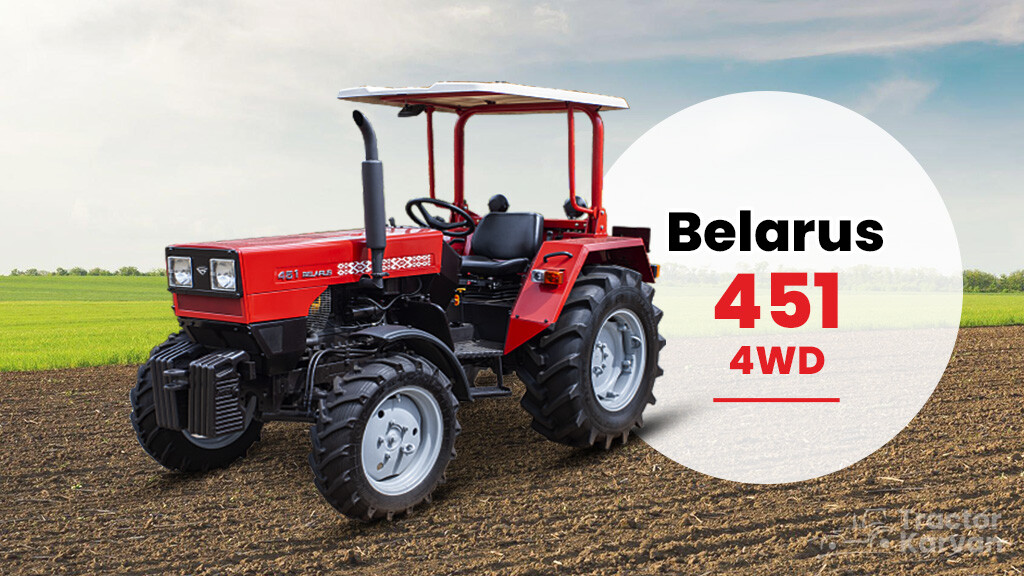 Top Belarus Tractors - Belarus 451 4WD