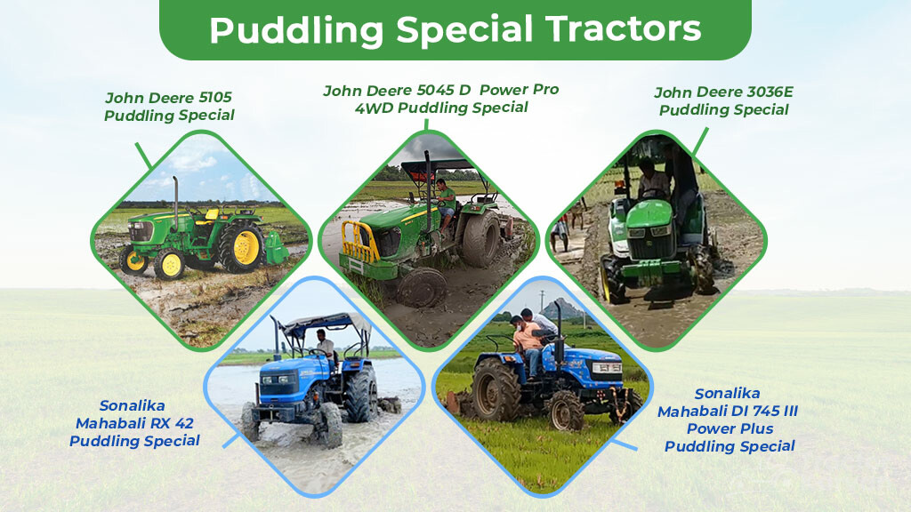 popular puddling special tractors