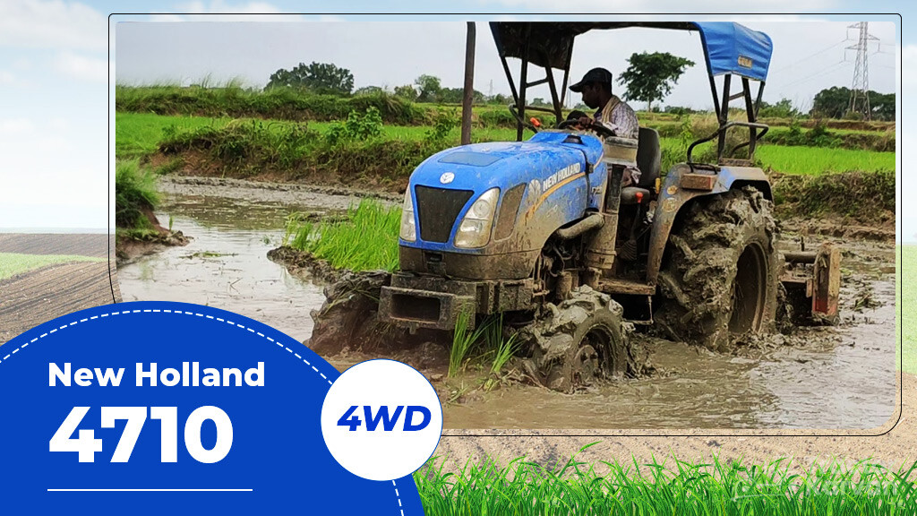 Top Puddling Special Tractors- New Holland 4710 4WD