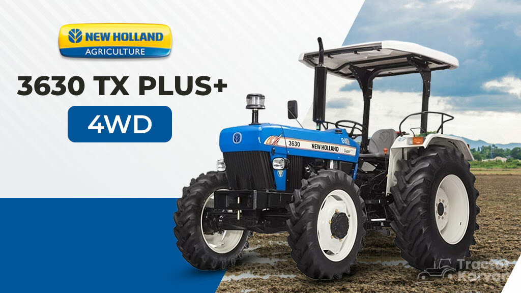 Top 4WD Tractors - New Holland 3630 TX Plus+ 4WD