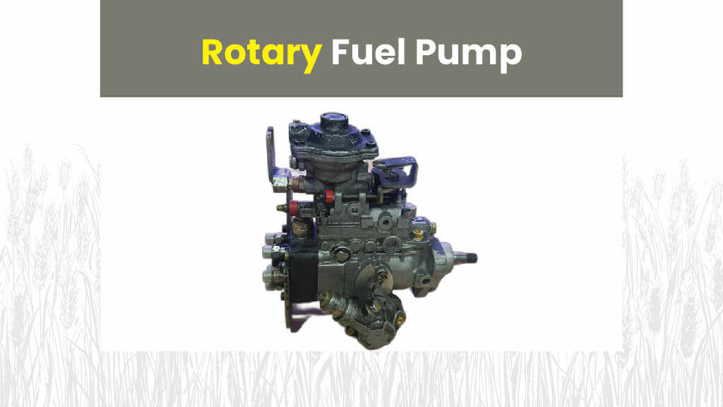 Types of Fuel Pump in a Tractor Tractorkarvan