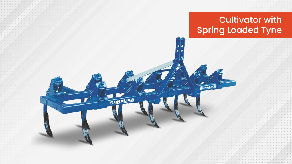 Cultivator types - Spring loaded tyne cultivator