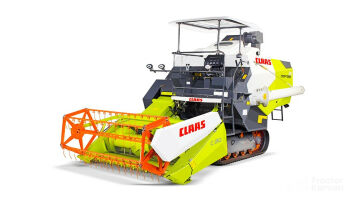 Claas Crop Tiger 40 Terra TRAC Combine Harvester Claas Crop Tiger 40 Terra TRAC Combine Harvester