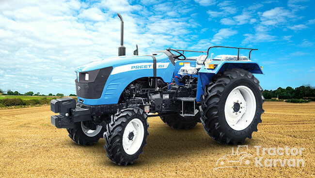 Preet 955 4WD Tractor